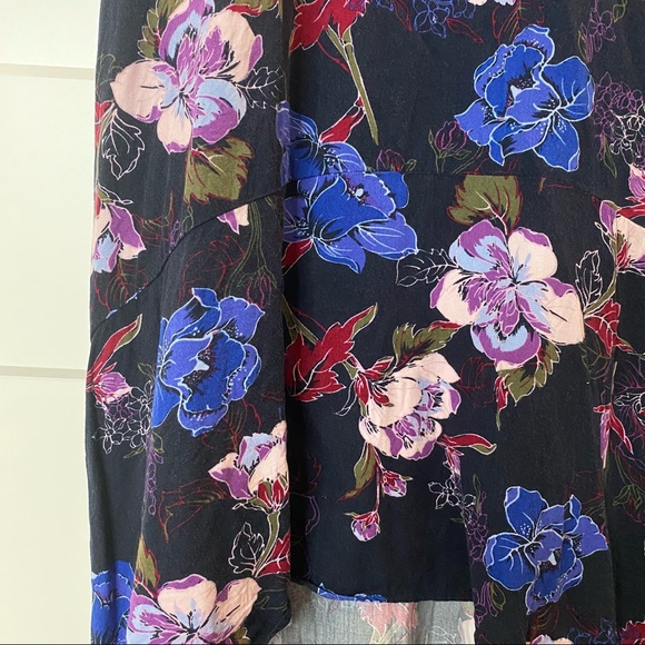 Joe Fresh Floral Faux Wrap Dress - Picture 7 of 10